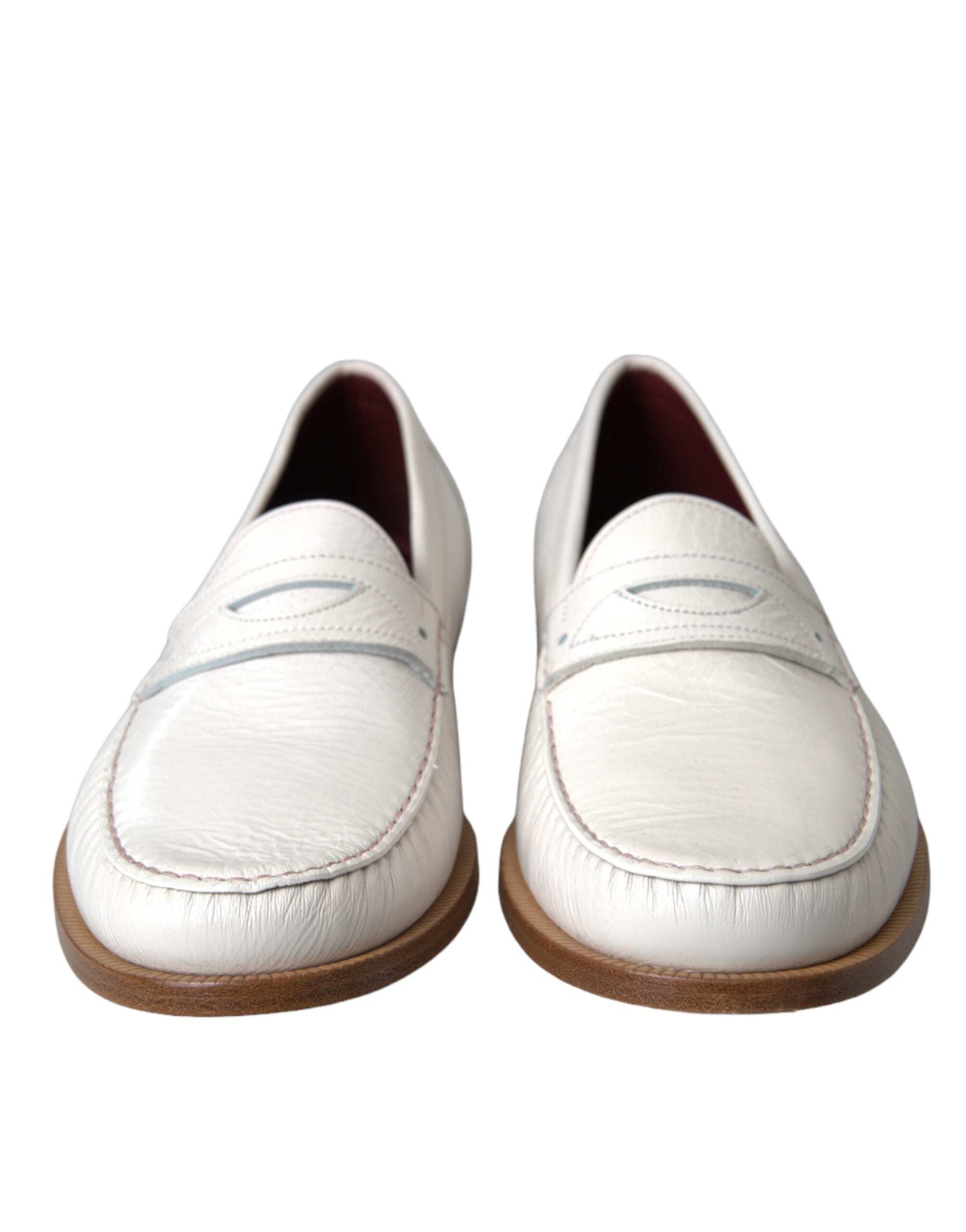 Mocassins Dolce & Gabbana blancs