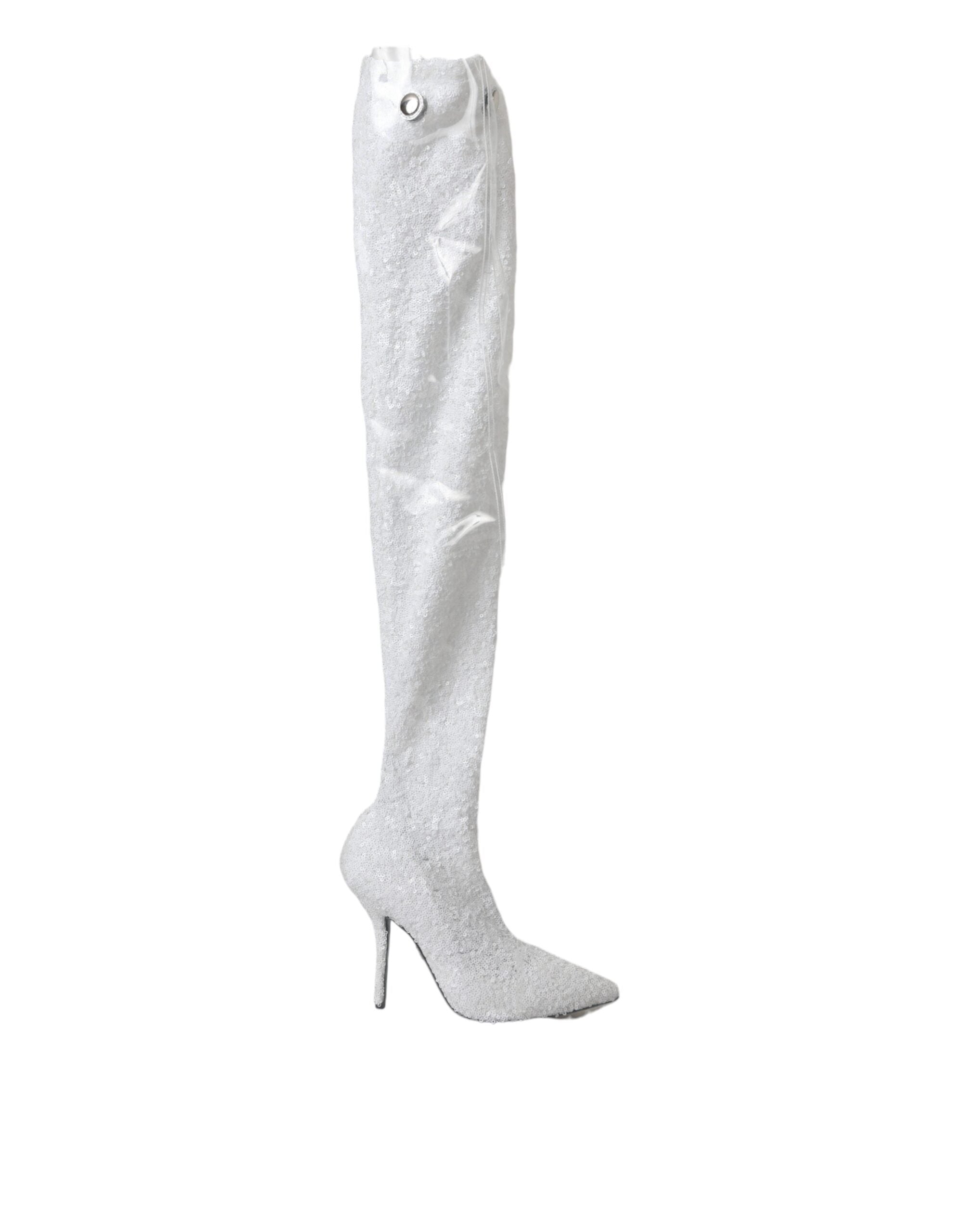 Bottines Dolce & Gabbana blanches