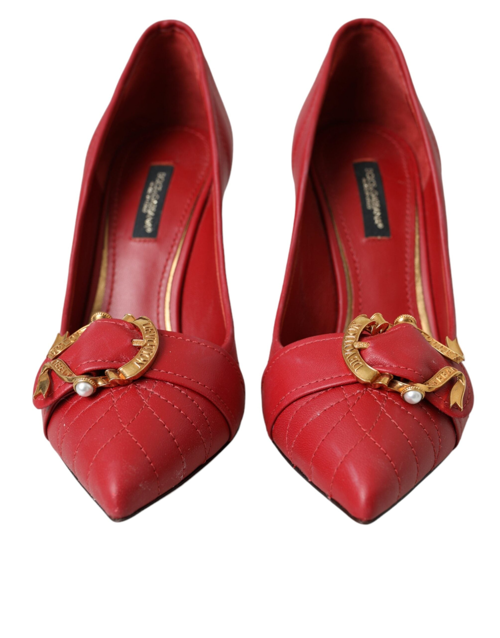 Escarpins Dolce & Gabbana Devotion rouges