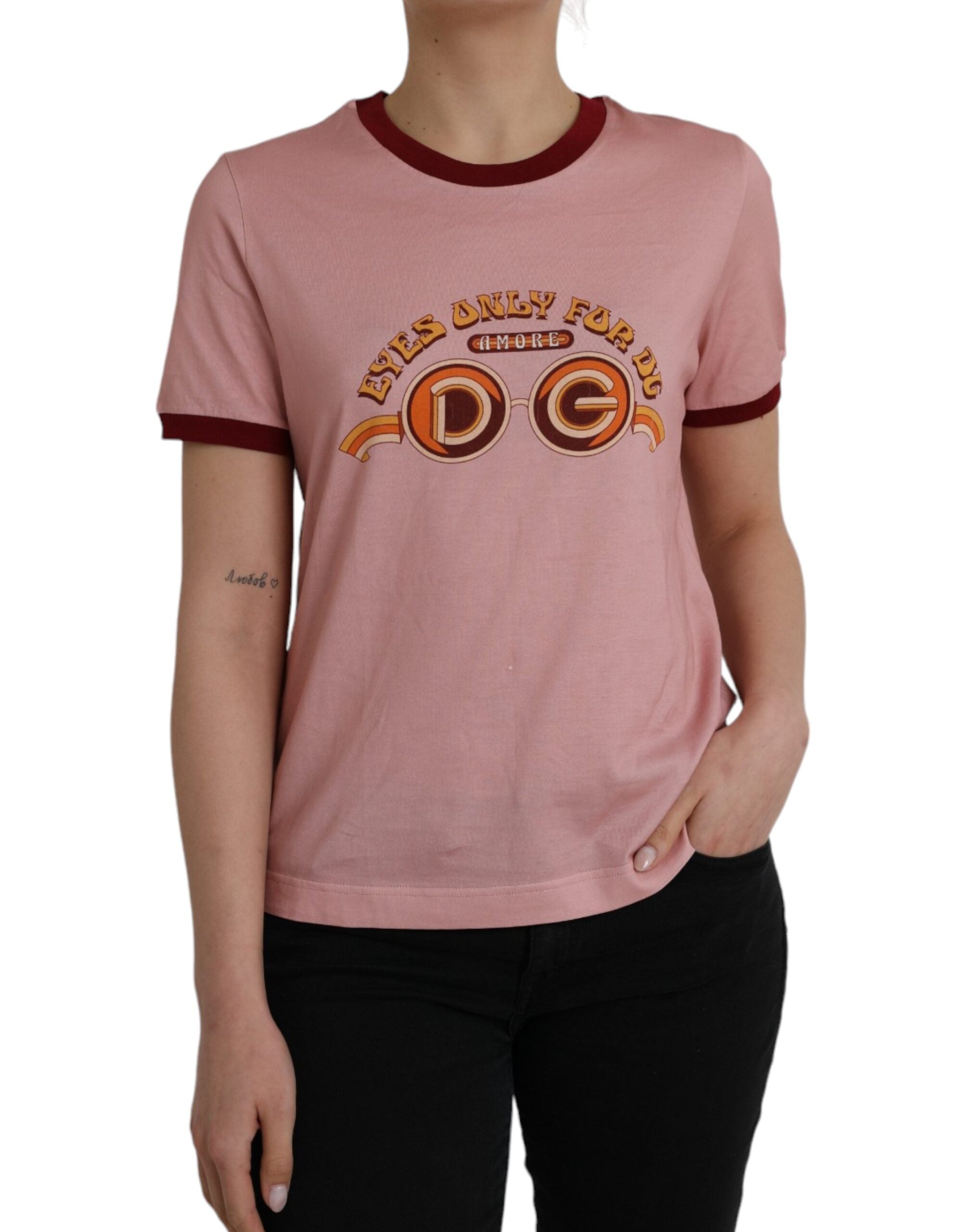 T-shirt Dolce & Gabbana rose