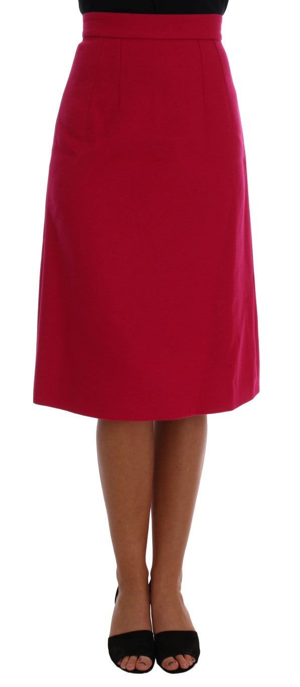 Jupe A-Line Dolce & Gabbana rose