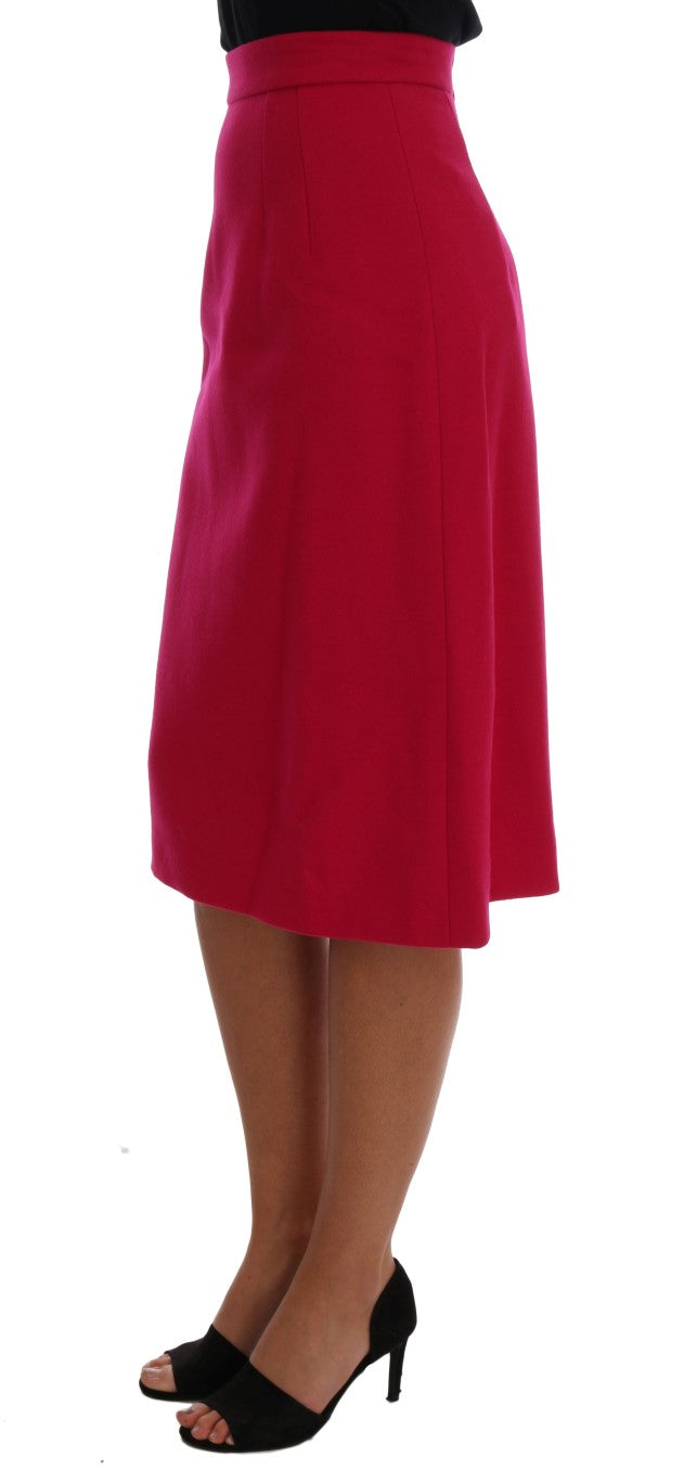 Jupe A-Line Dolce & Gabbana rose