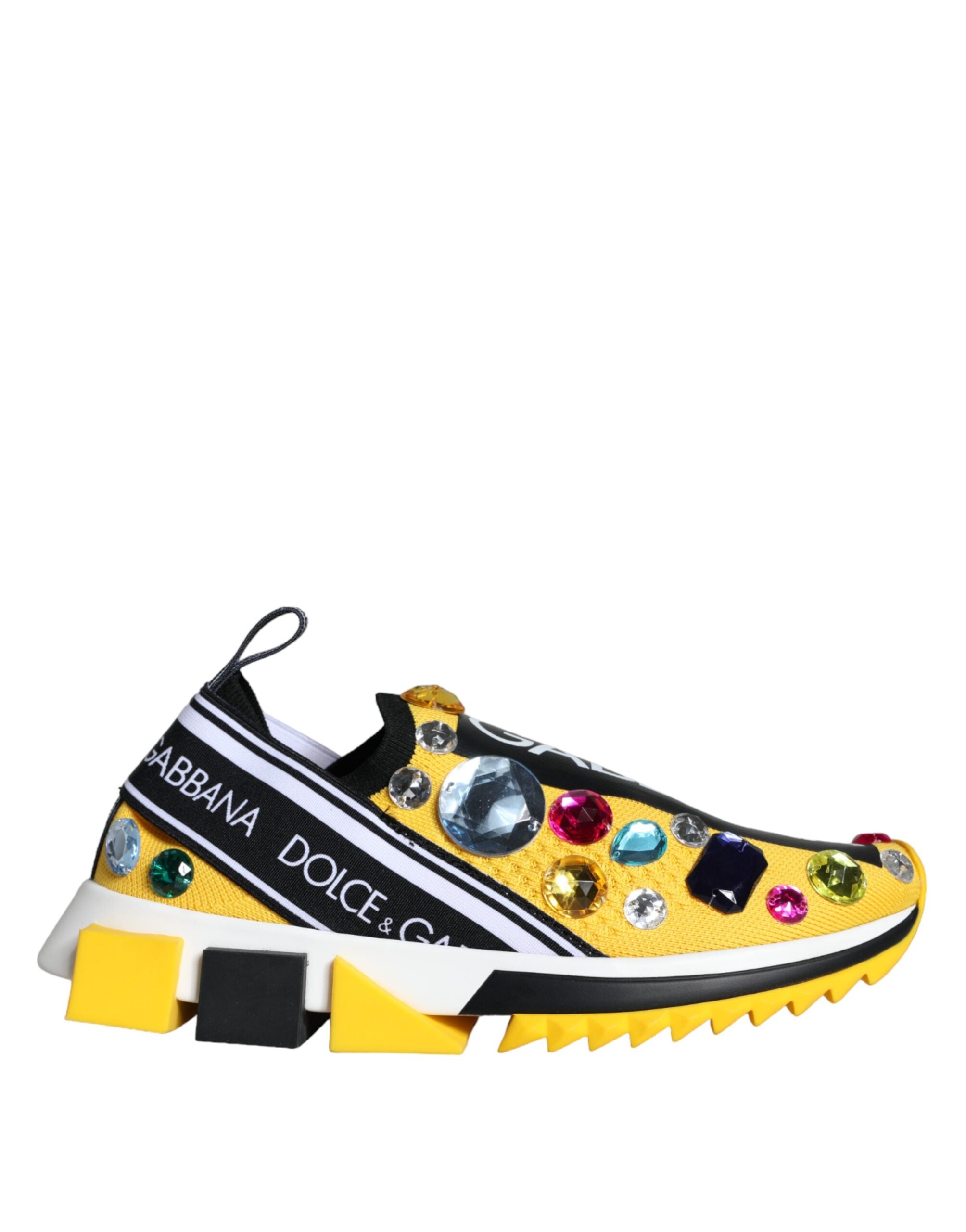 Baskets Dolce & Gabbana Sorrento jaunes