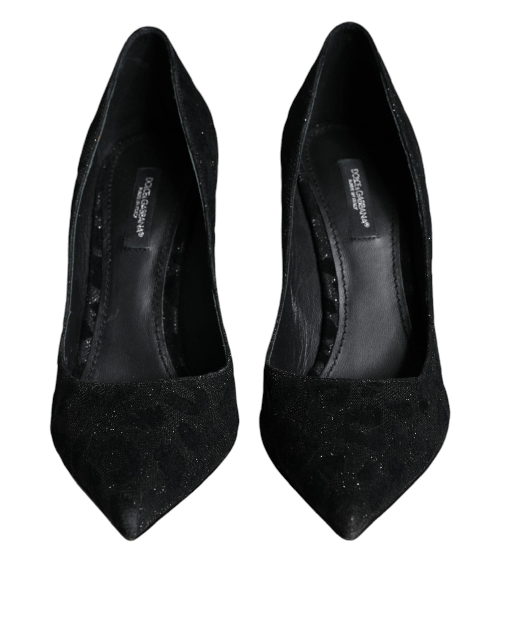 Escarpins Dolce & Gabbana léopard noirs