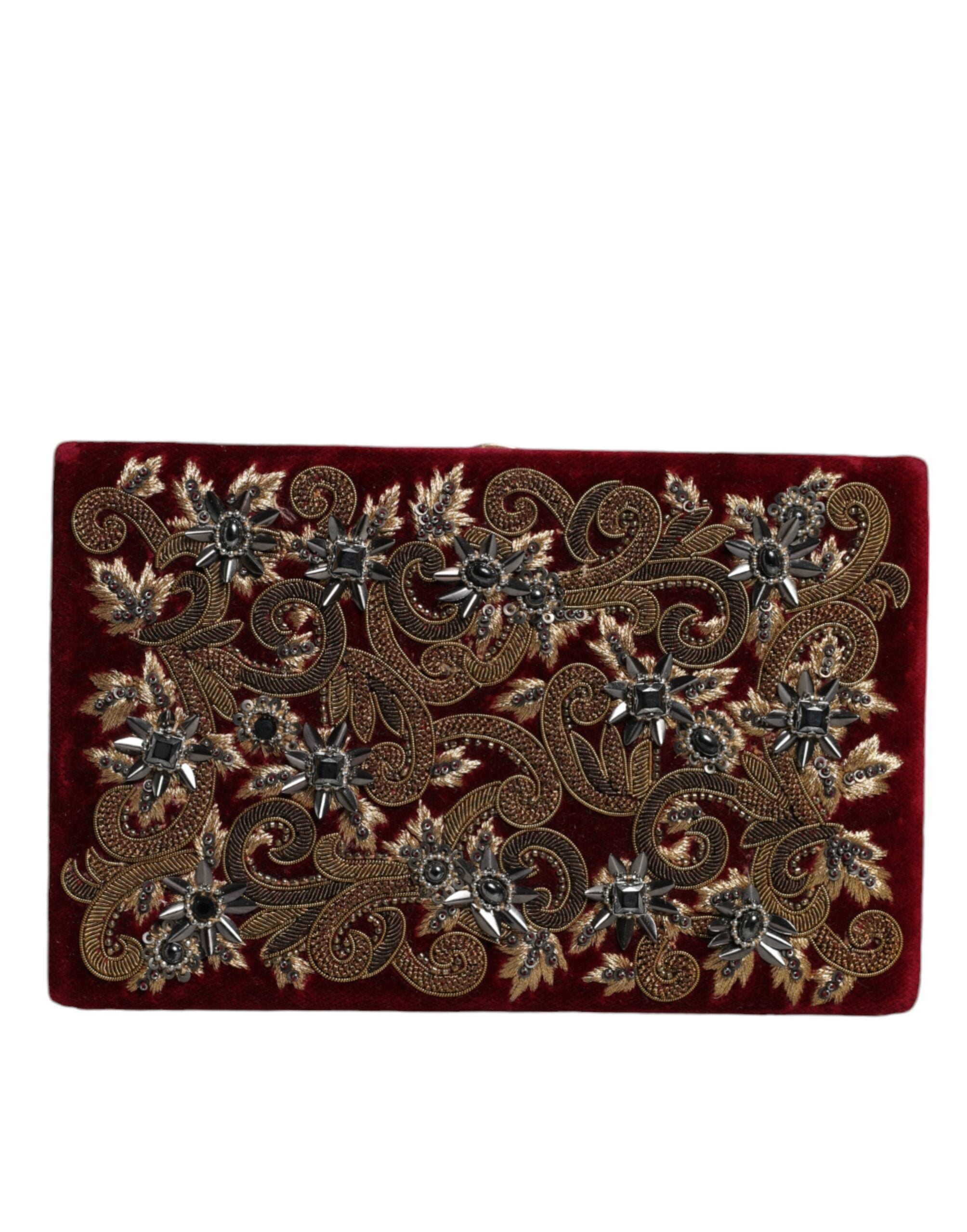 Clutch Dolce & Gabbana miniature rouge