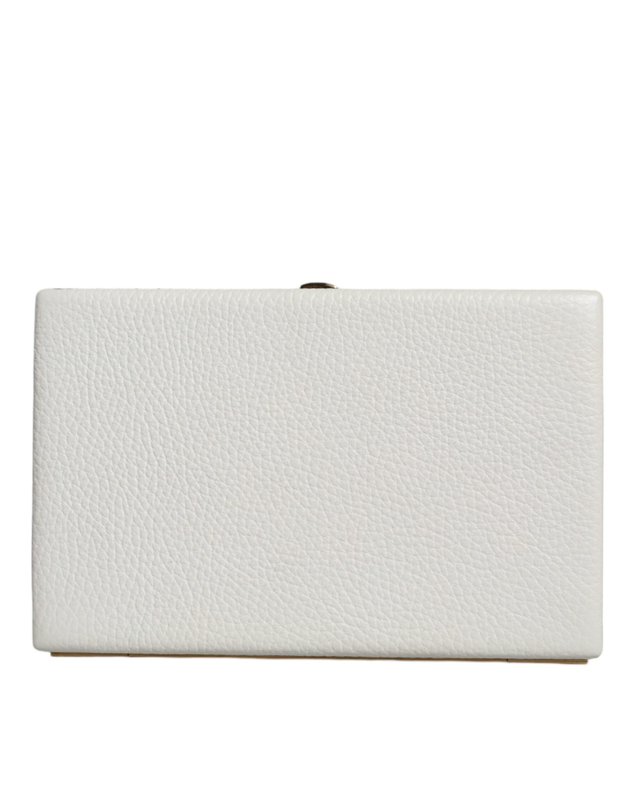 Clutch Dolce & Gabbana miniature blanche