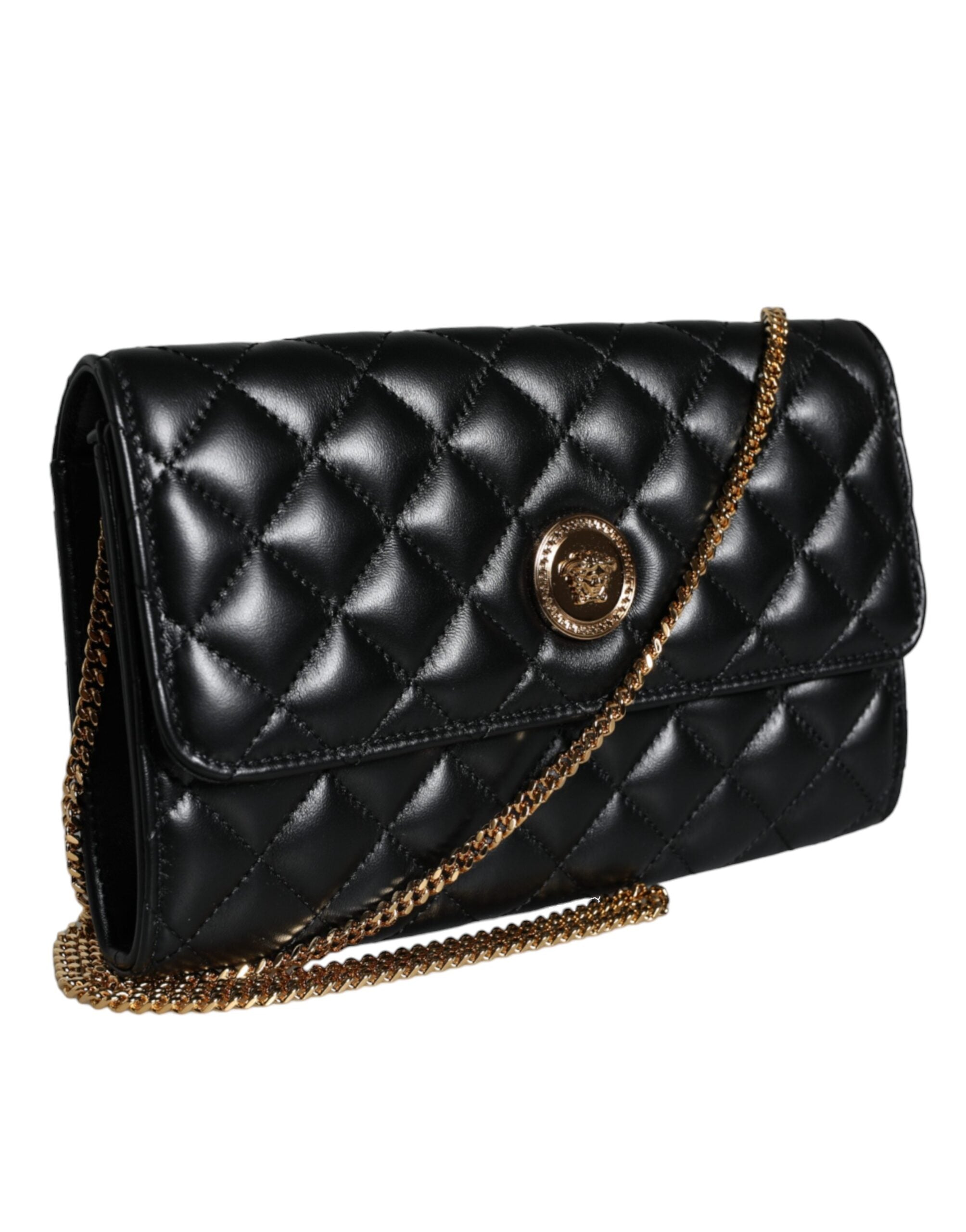 Sac à bandoulière Versace noir