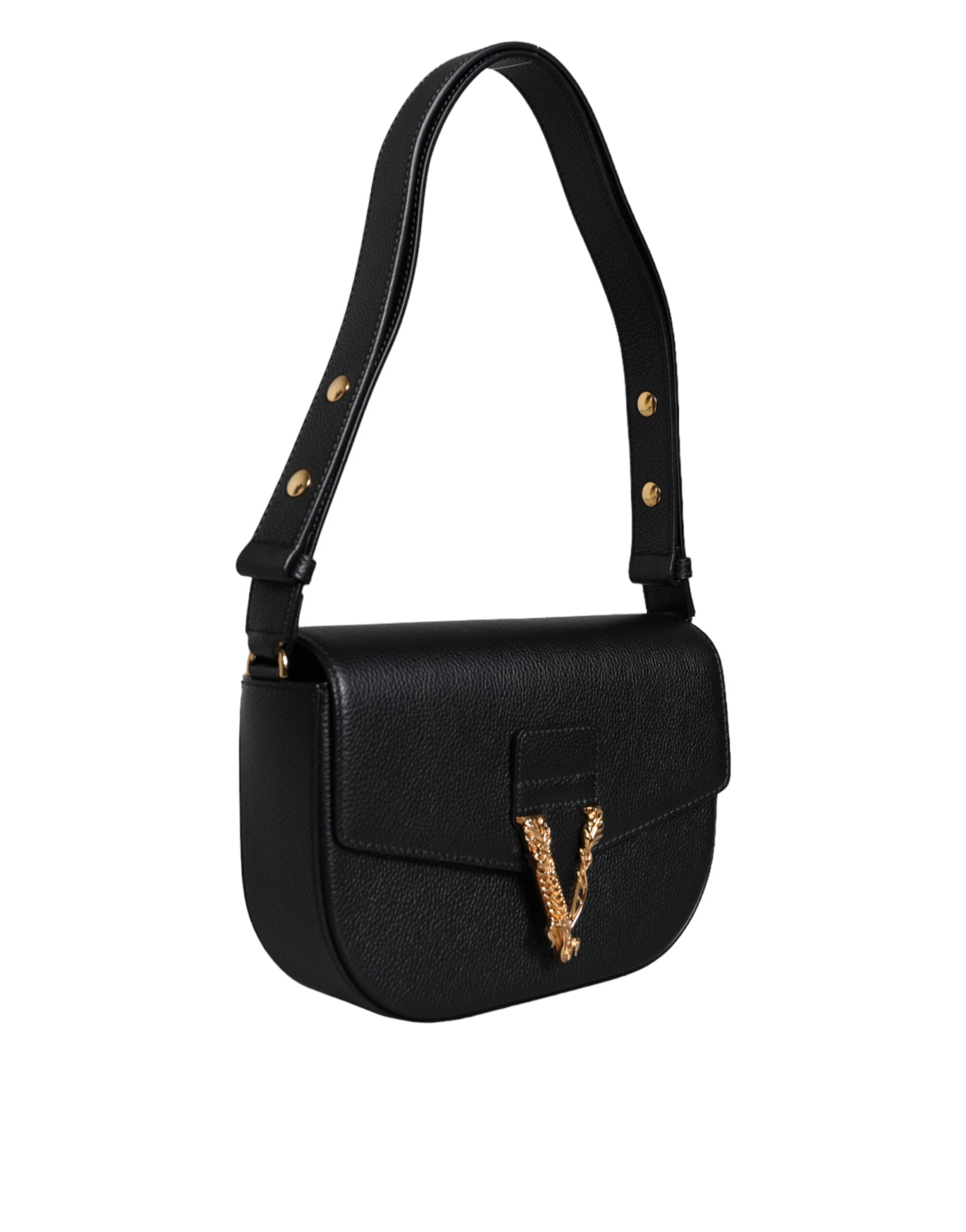 Sac à bandoulière Versace noir