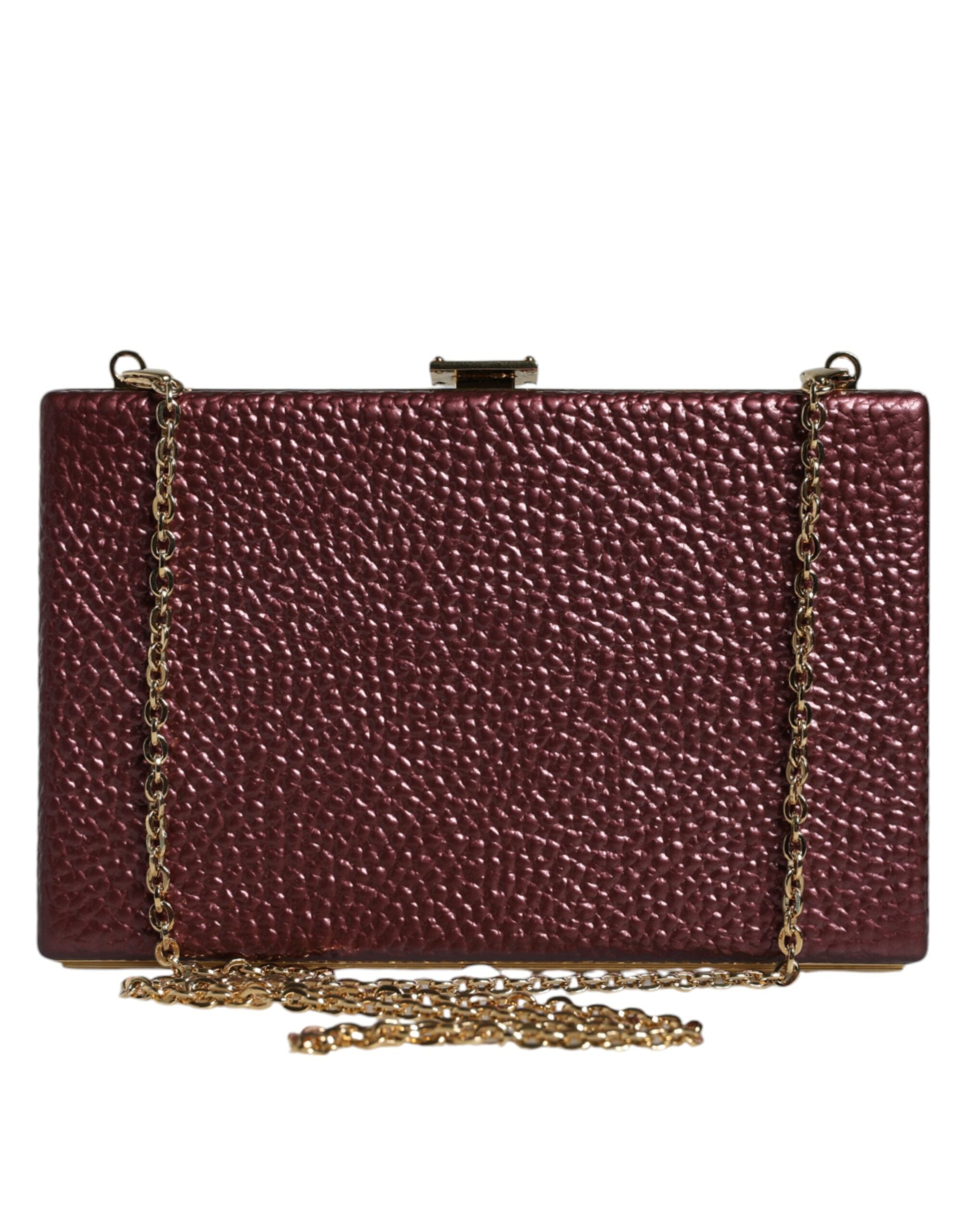 Clutch Dolce & Gabbana miniature maroon