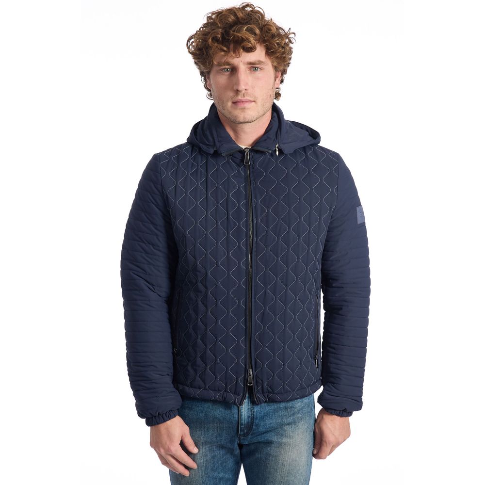 Veste Roberto Pepe Quilted bleue