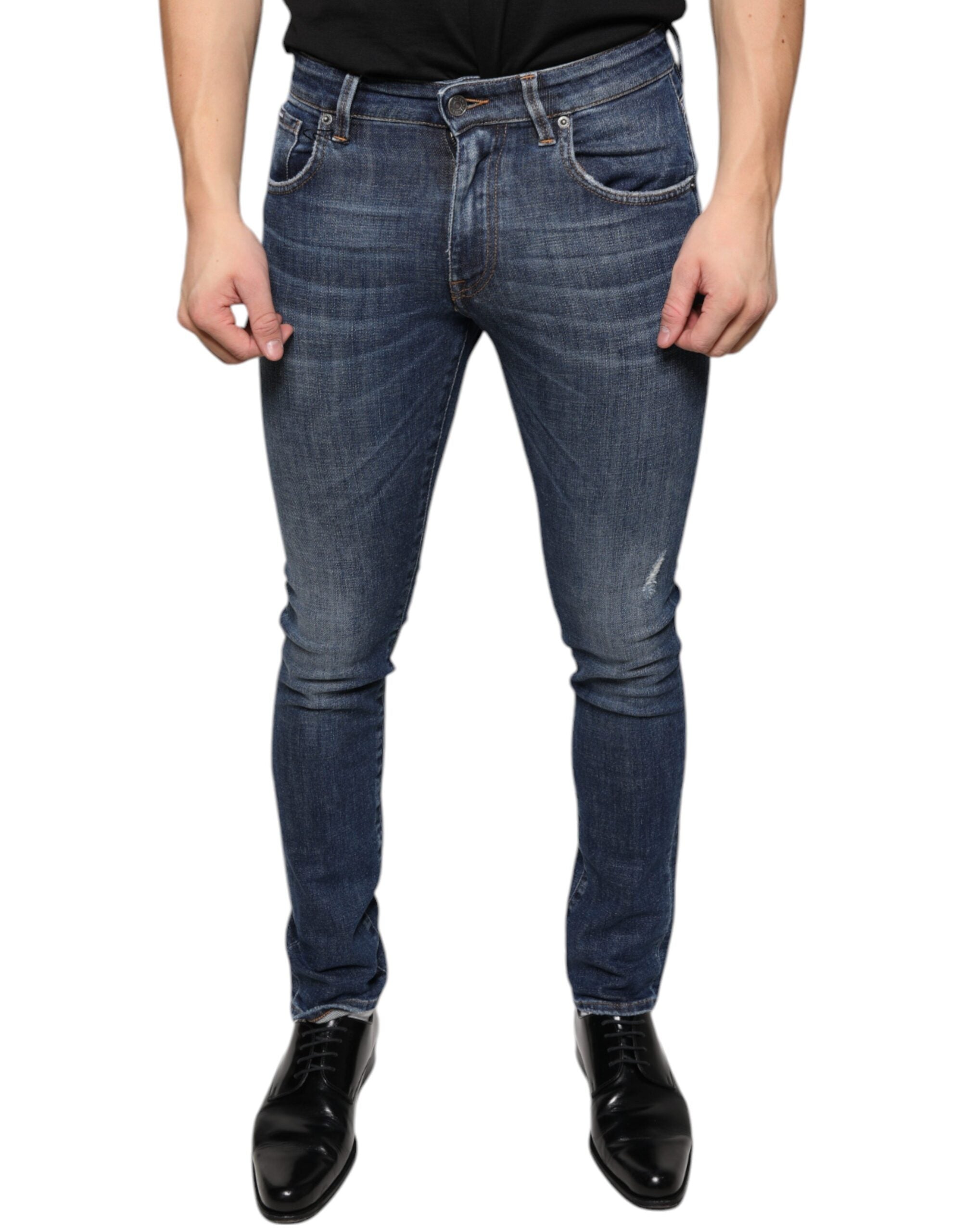 Jean Dolce & Gabbana skinny bleu foncé