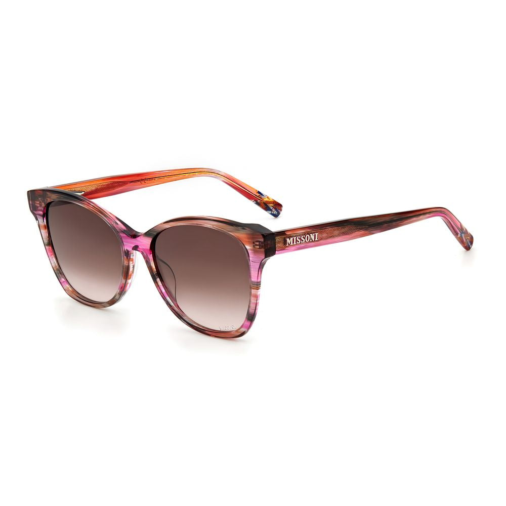 Lunettes Missoni multicolores roses