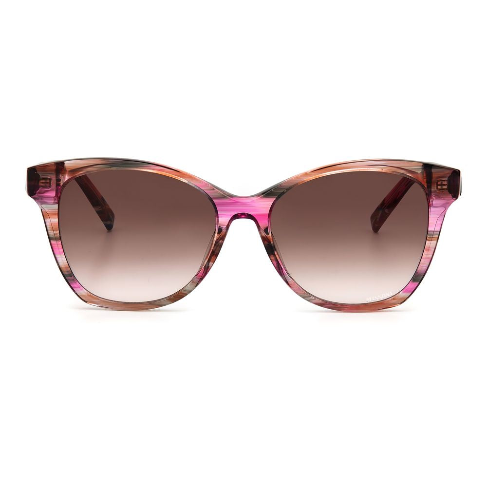 Lunettes Missoni multicolores roses