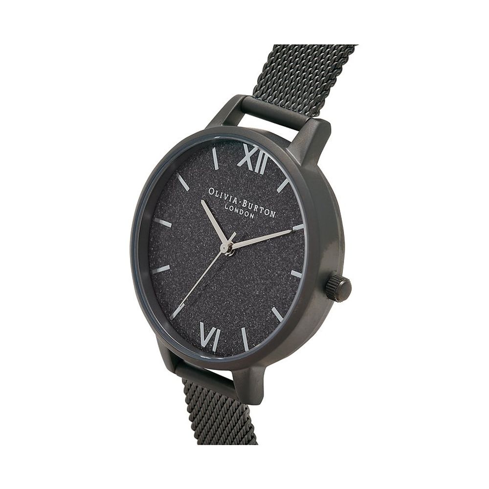 Montre Noir Stainless Steel noire