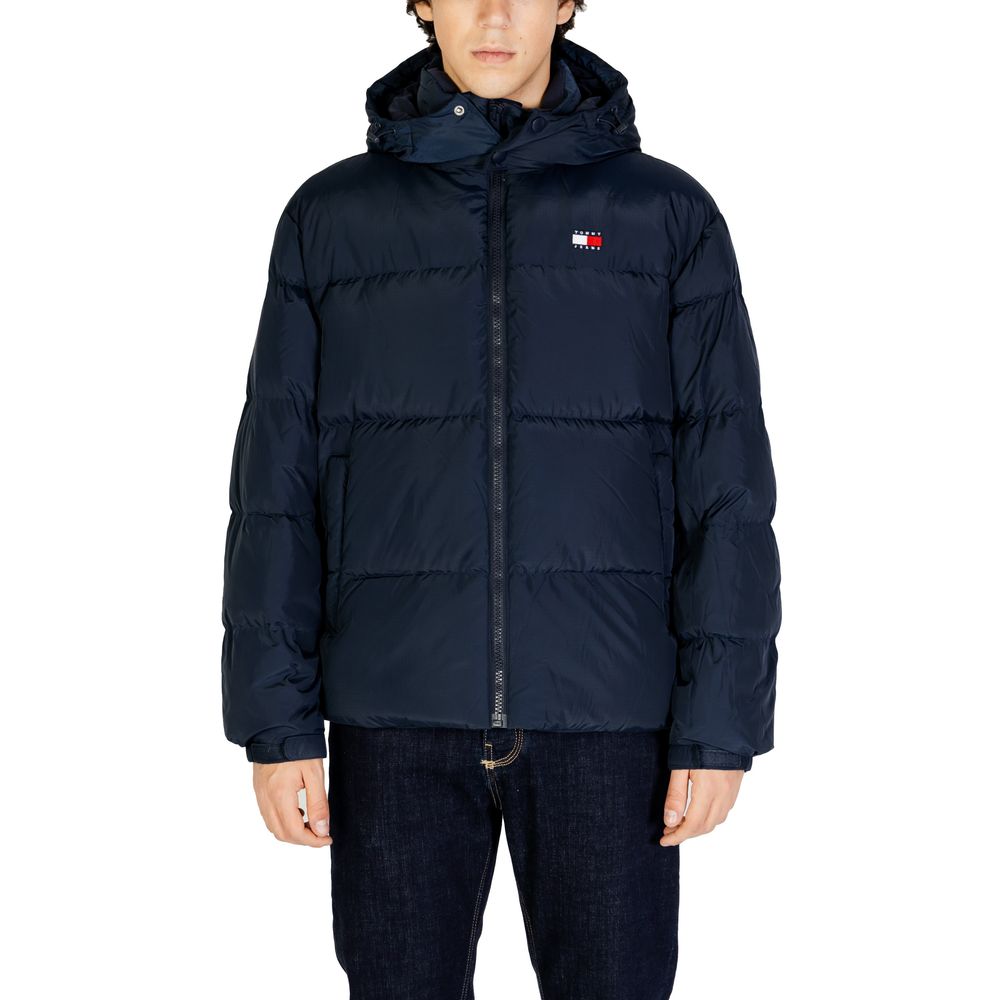 Veste Tommy Hilfiger TJM FLAG BACK bleue