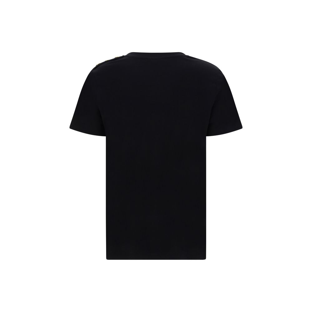 T-shirt Balmain avec monogramme noir
