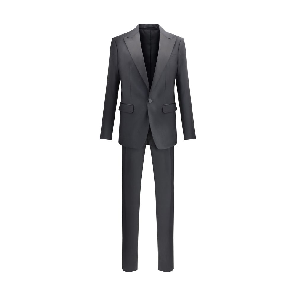 Suit Dsquared² London en laine noire