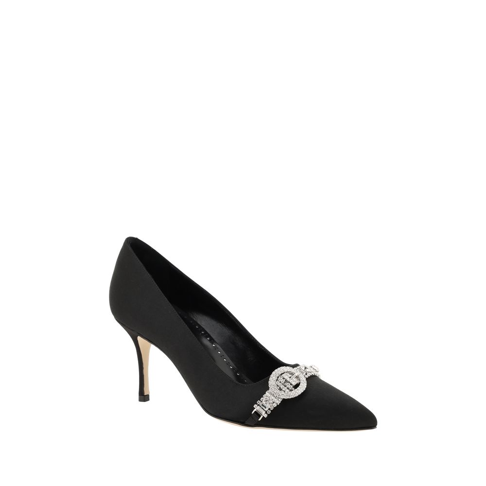 Escarpins Manolo Blahnik Asapump noires