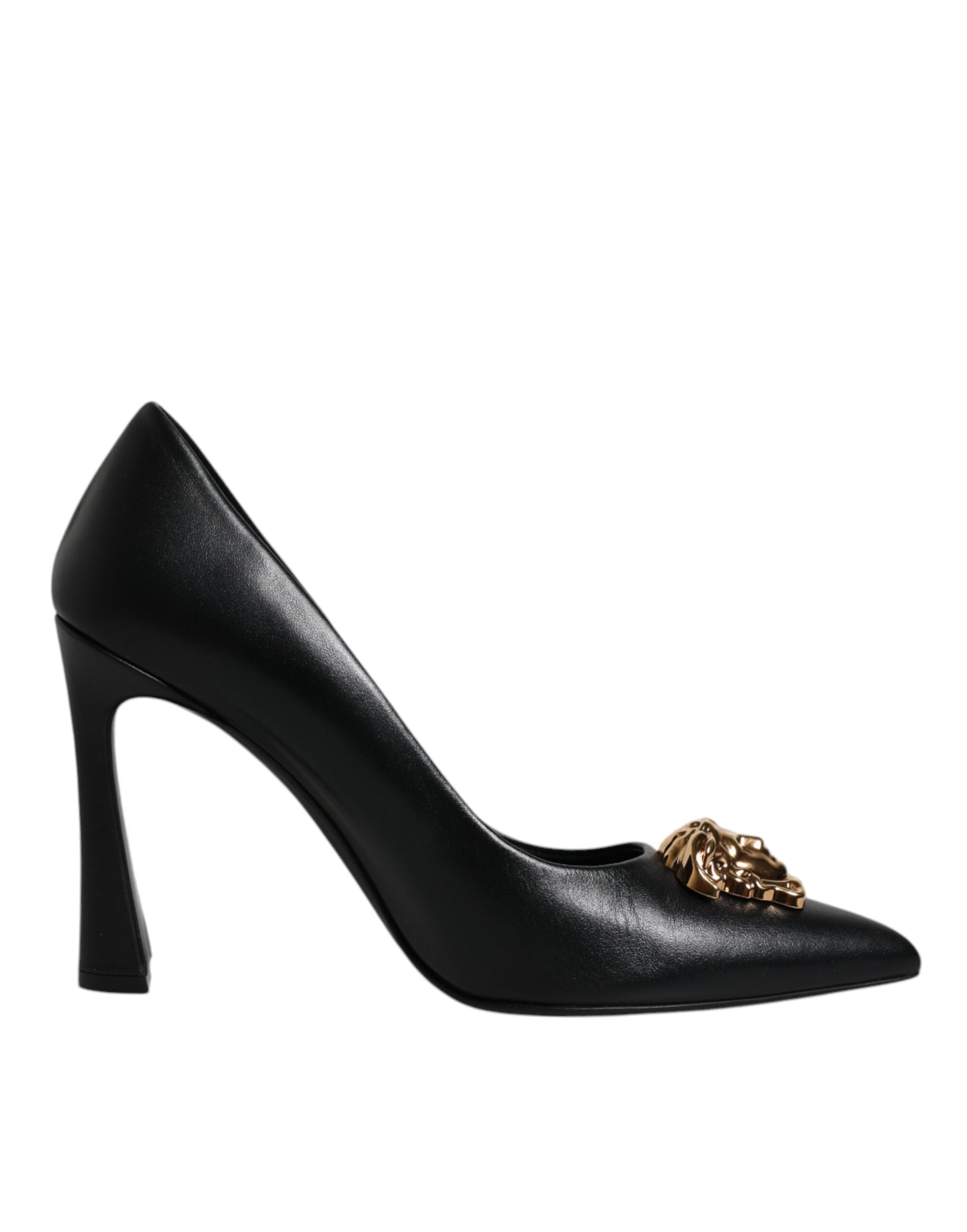 Escarpins Versace logo noir