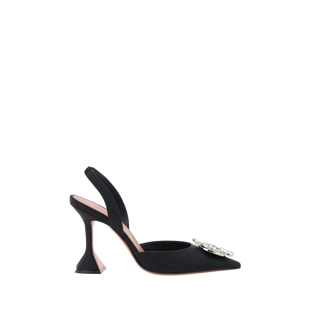 Escarpins Amina Muaddi Begum noires