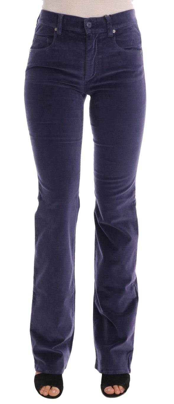 Pantalons Ermanno Scervino bootcut violets