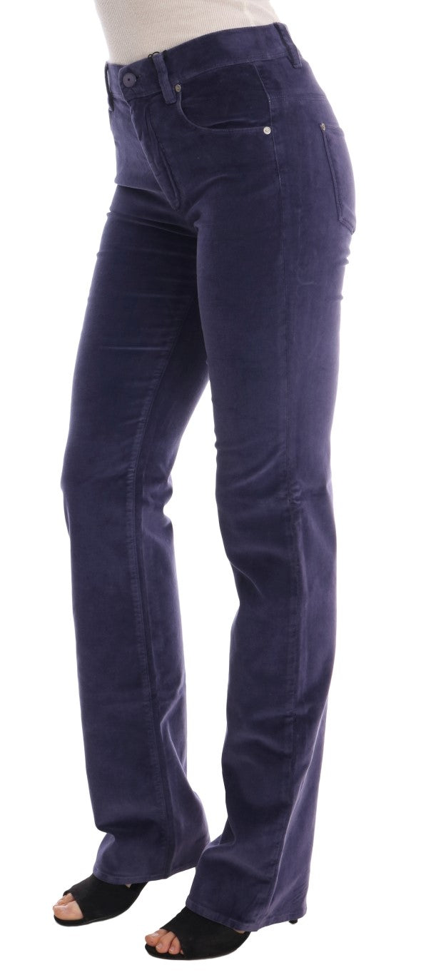 Pantalons Ermanno Scervino bootcut violets