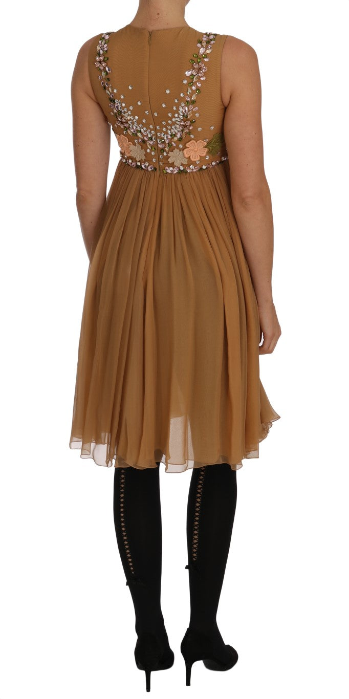 Robe Dolce & Gabbana A-Line dorée