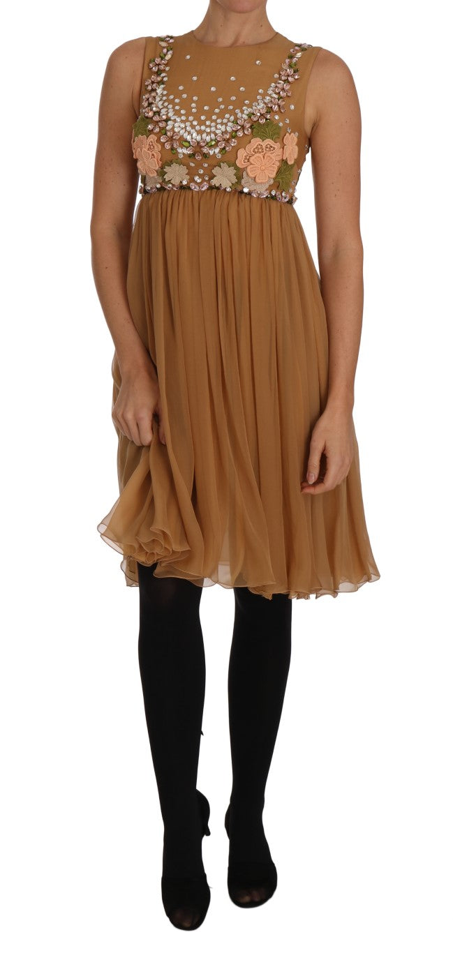 Robe Dolce & Gabbana A-Line dorée