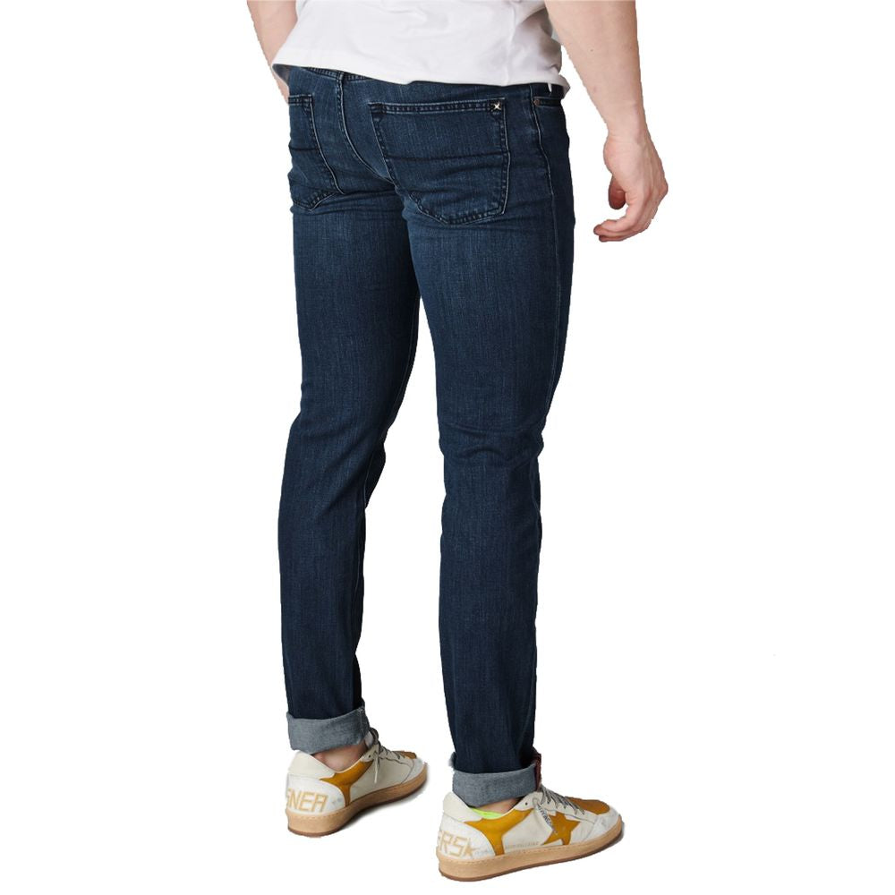 Jeans Tramarossa légèrement délavés bleus