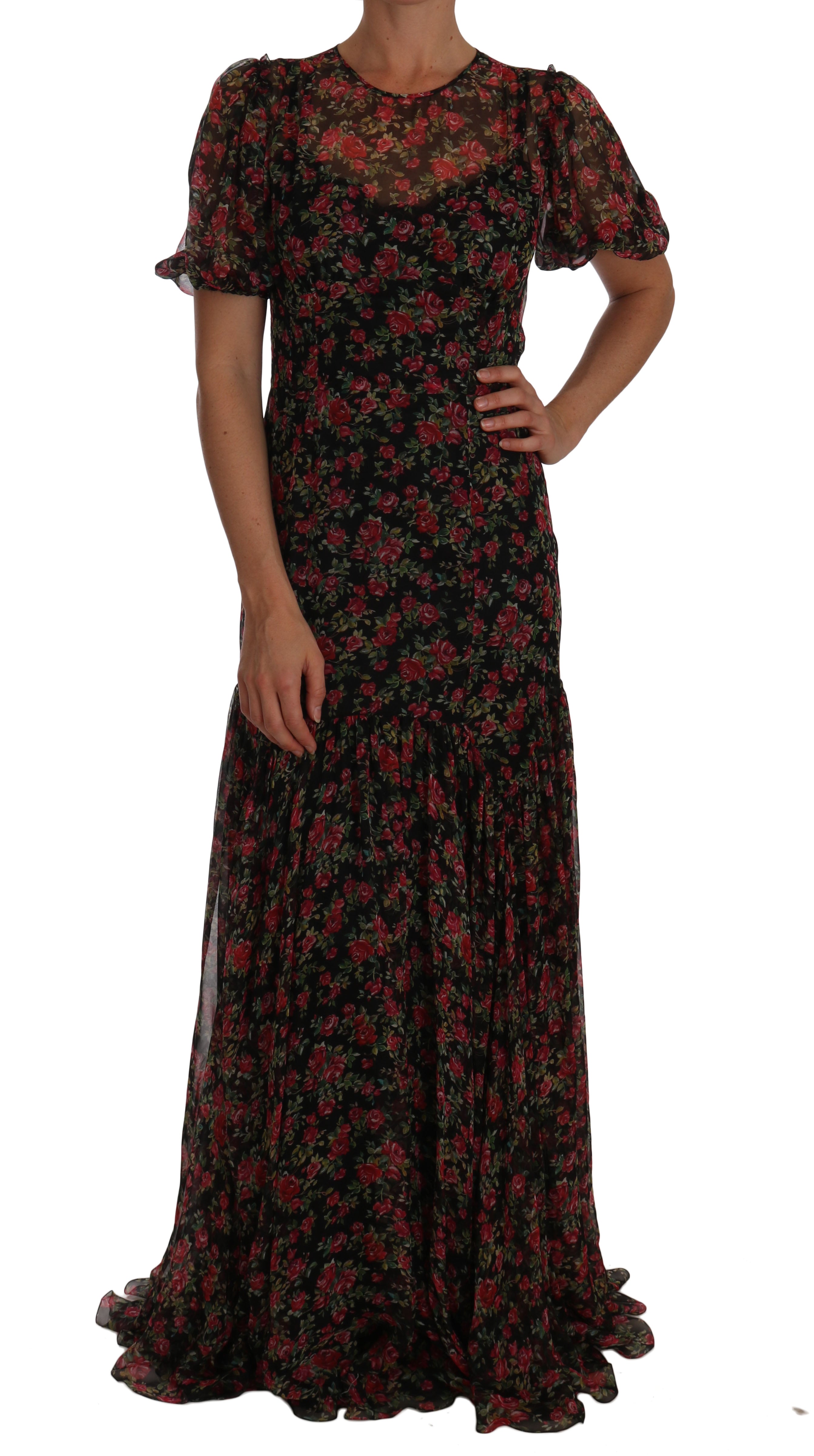 Robe Dolce & Gabbana A-line noire