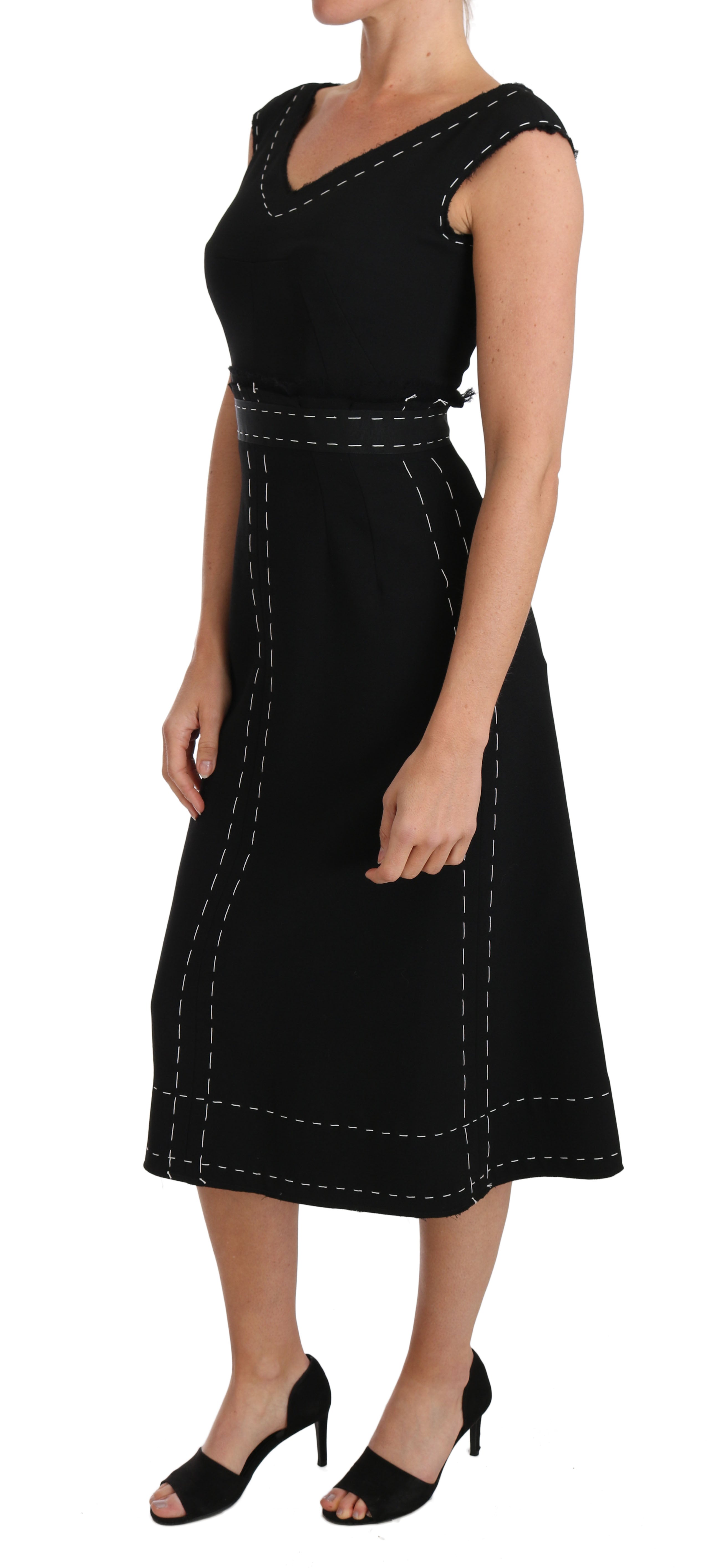 Robe Dolce & Gabbana A-line noire