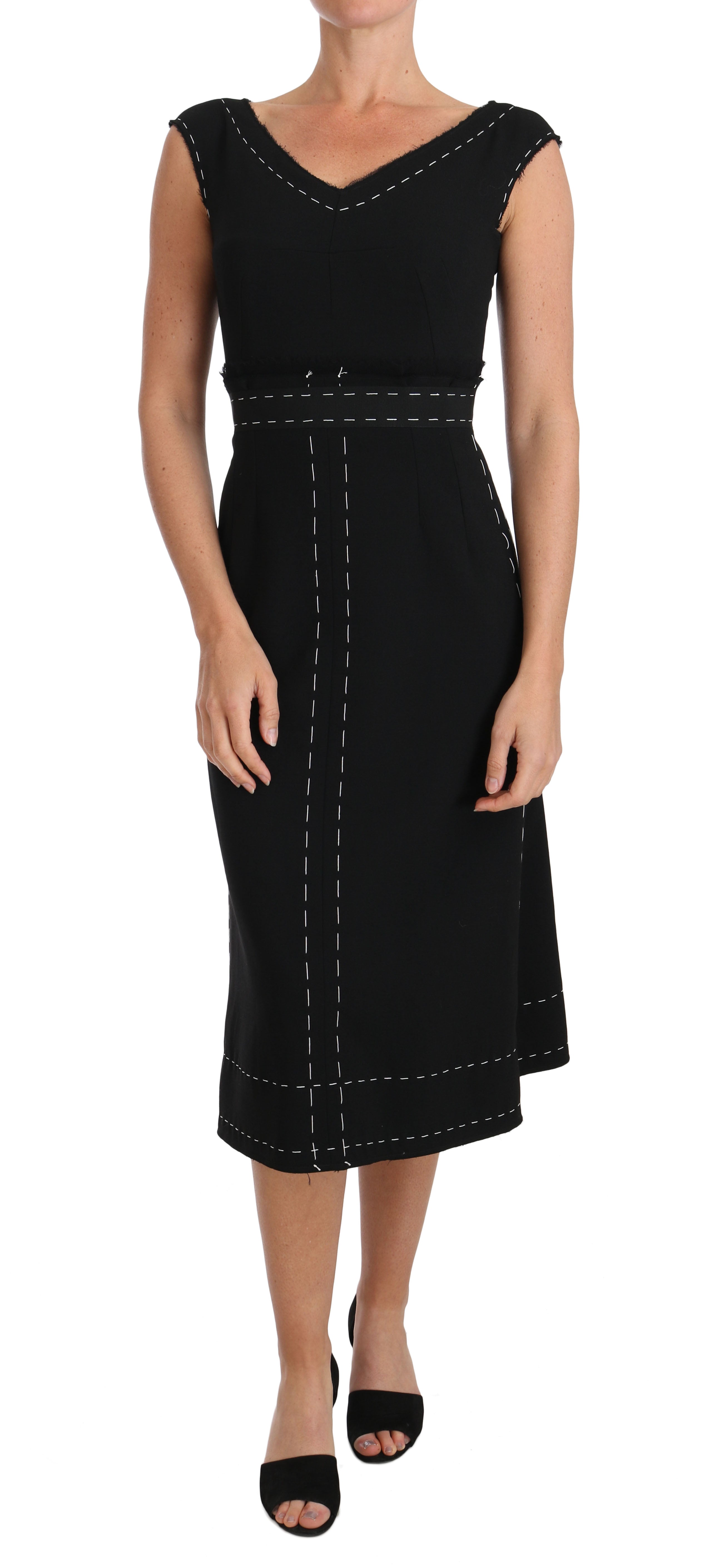 Robe Dolce & Gabbana A-line noire