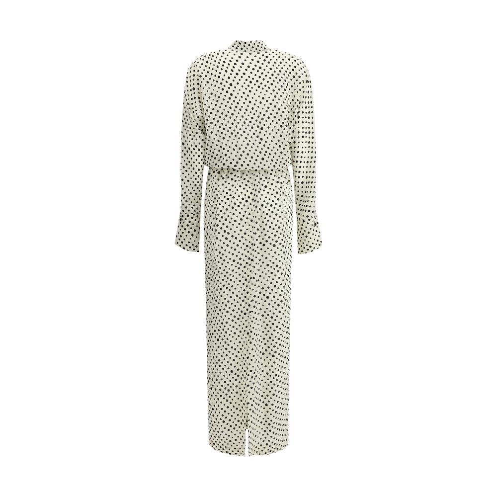 Robe Petar Petrov à pois noire