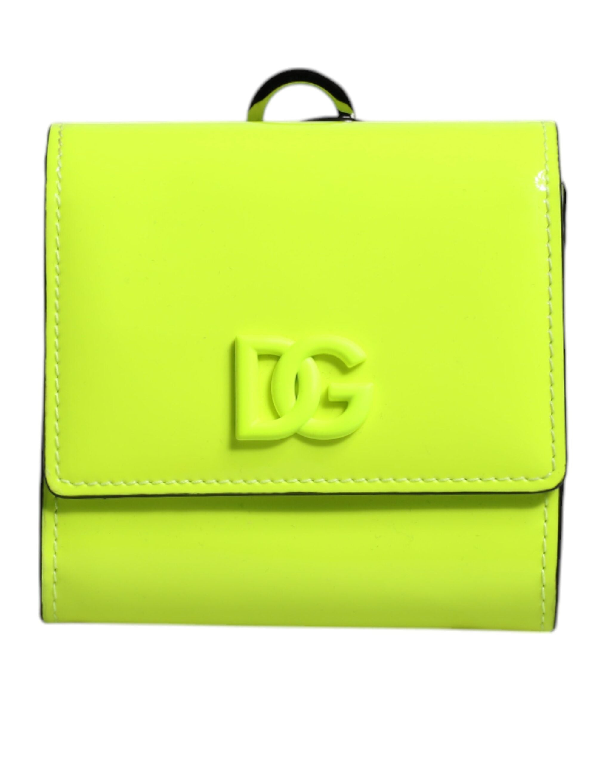 Portefeuille Dolce & Gabbana Card holder jaune vert