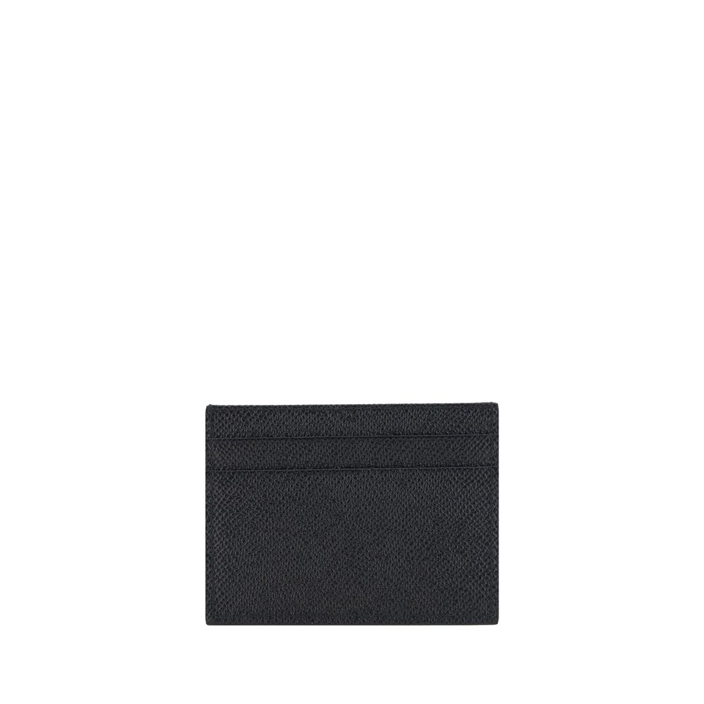Porte-cartes Dolce&Gabbana en cuir noir