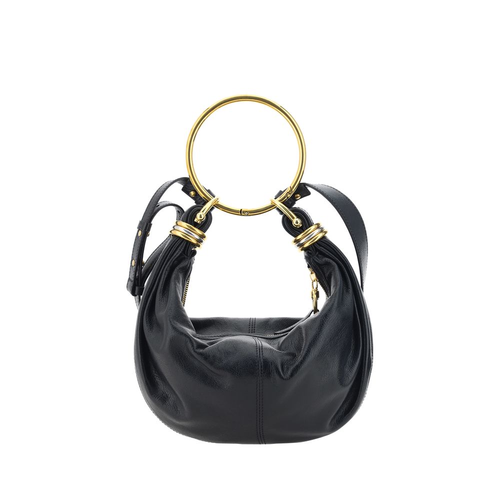 Sac à main Chloé Bracelet cuir noir