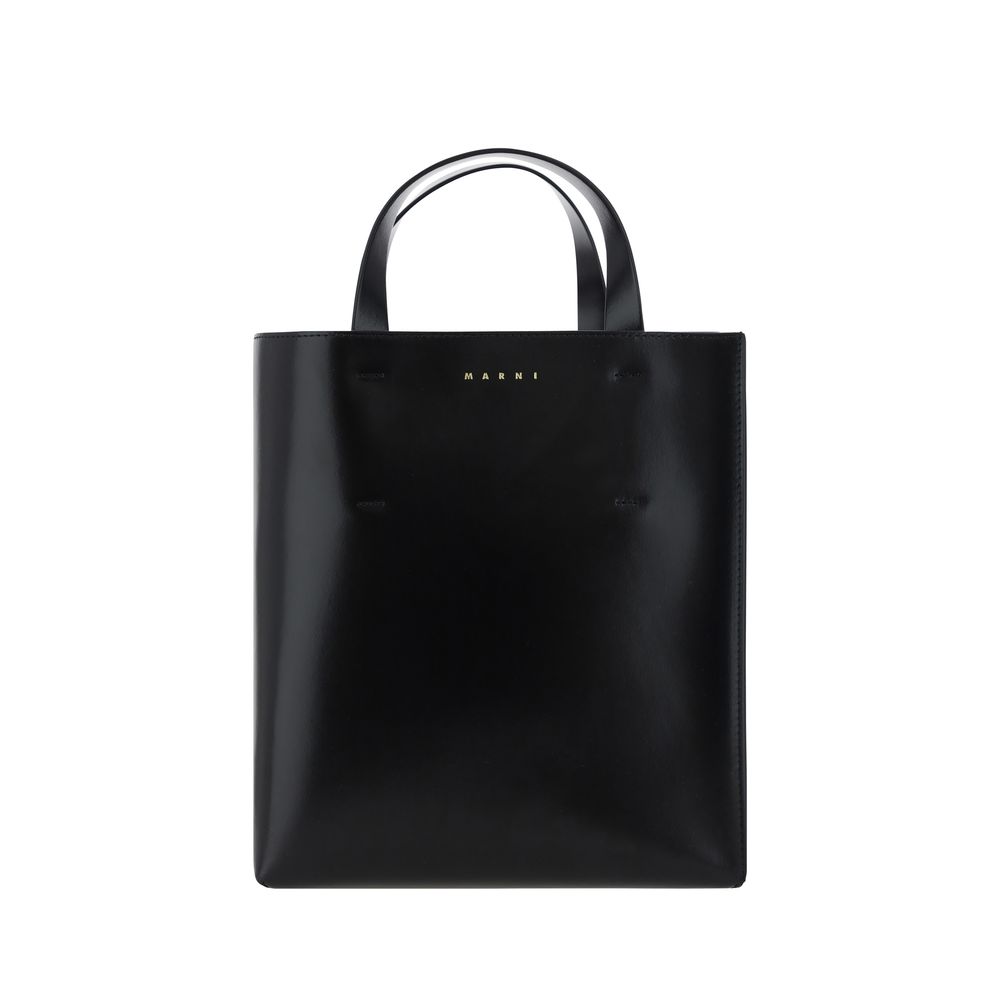Sac Marni Museo en cuir noir