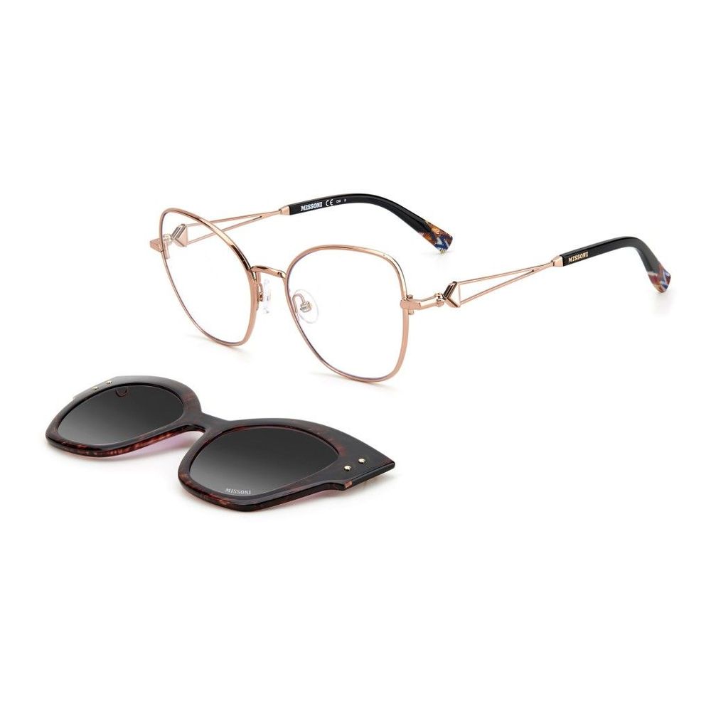 Montures Missoni clip-on dorées