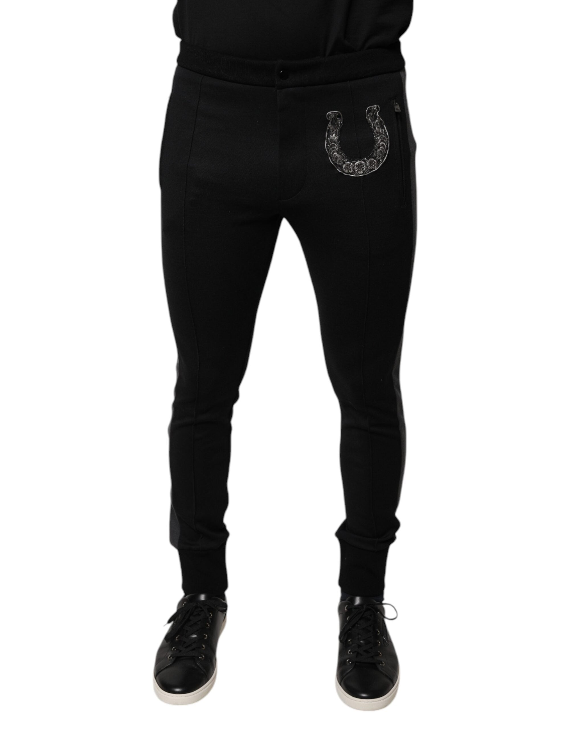 Pantalon Dolce & Gabbana skinny noir