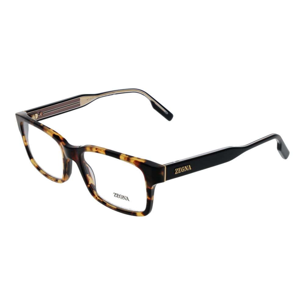 Montures de lunettes Ermenegildo Zegna brunes