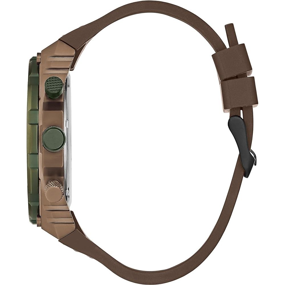 Montre Brown Synthétique Grey marron