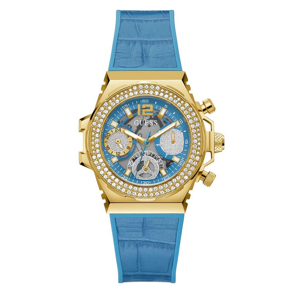 Montre Synthétique Fusion bleue