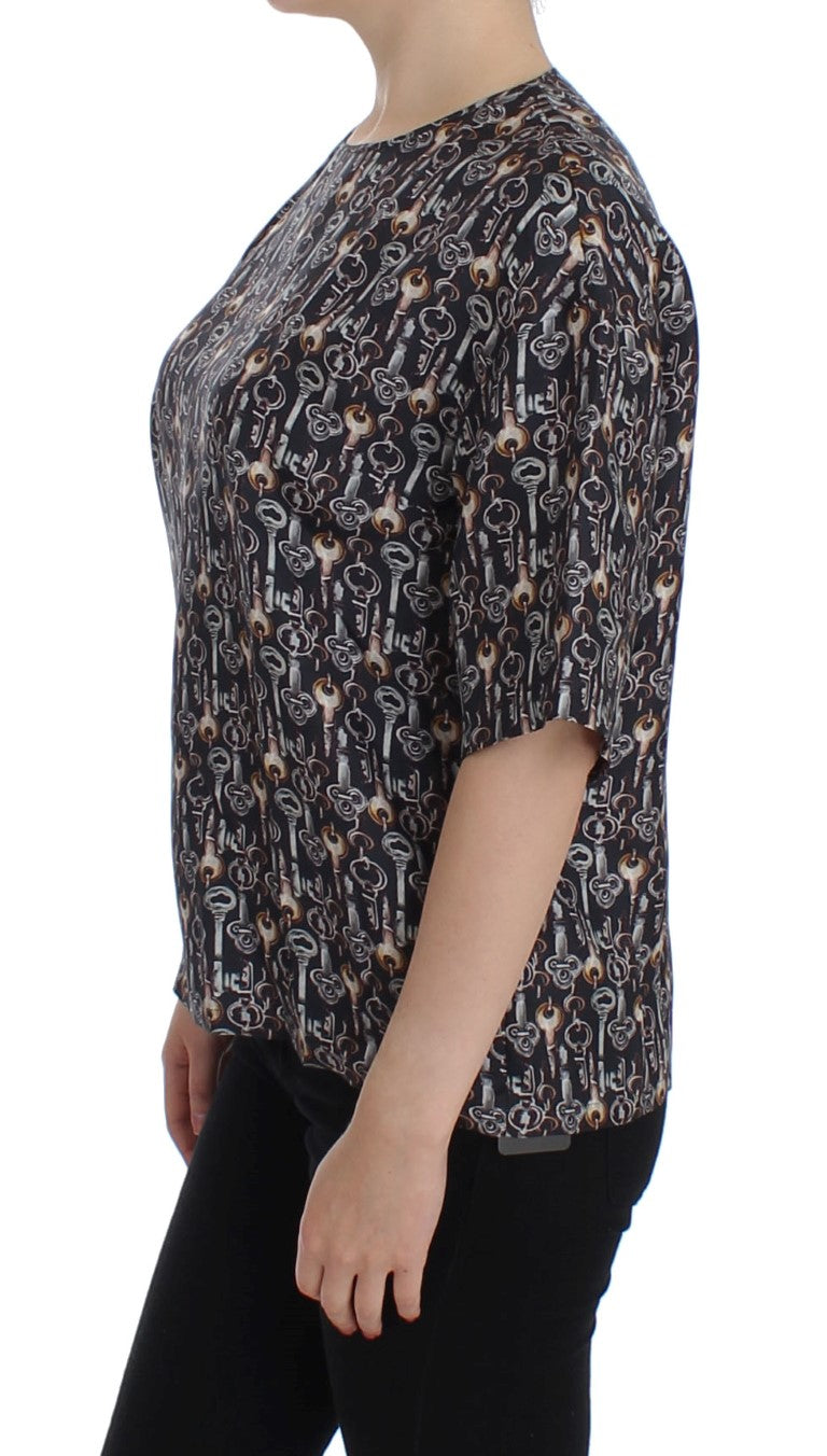 Blouse Dolce & Gabbana Enchanted grise
