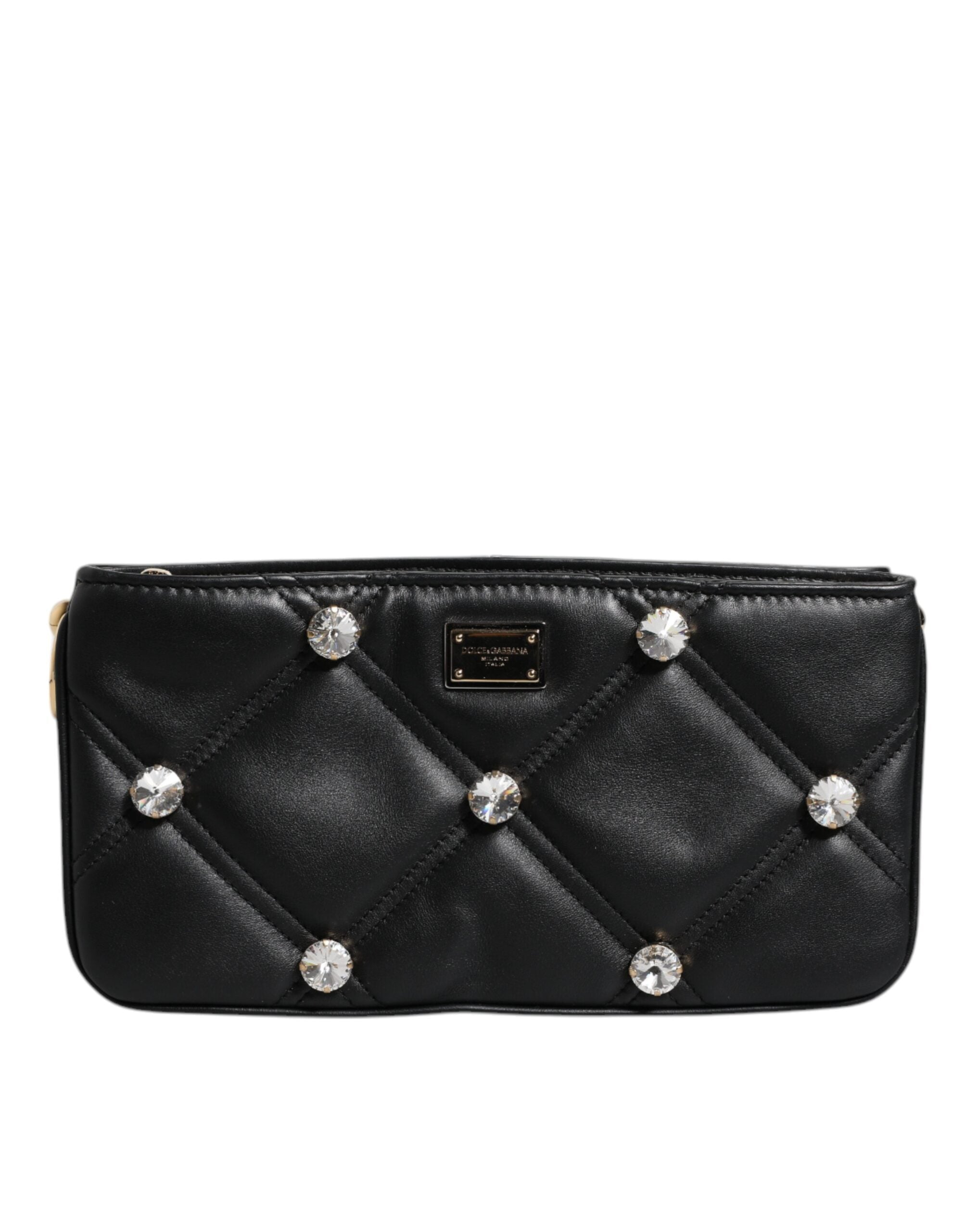 Sac d'épaule Dolce & Gabbana cuir noir