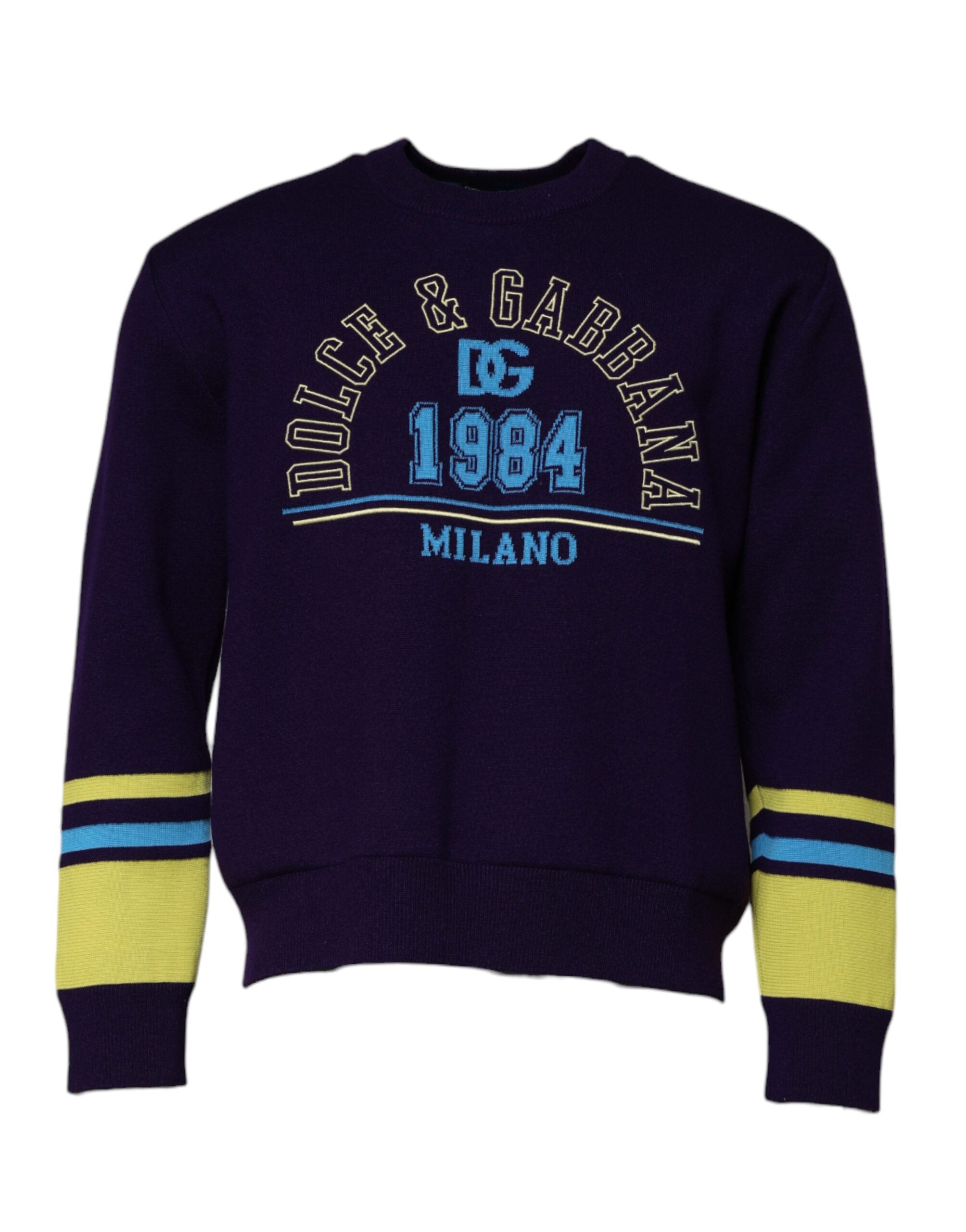 Sweatshirt Dolce & Gabbana Crew neck bleu