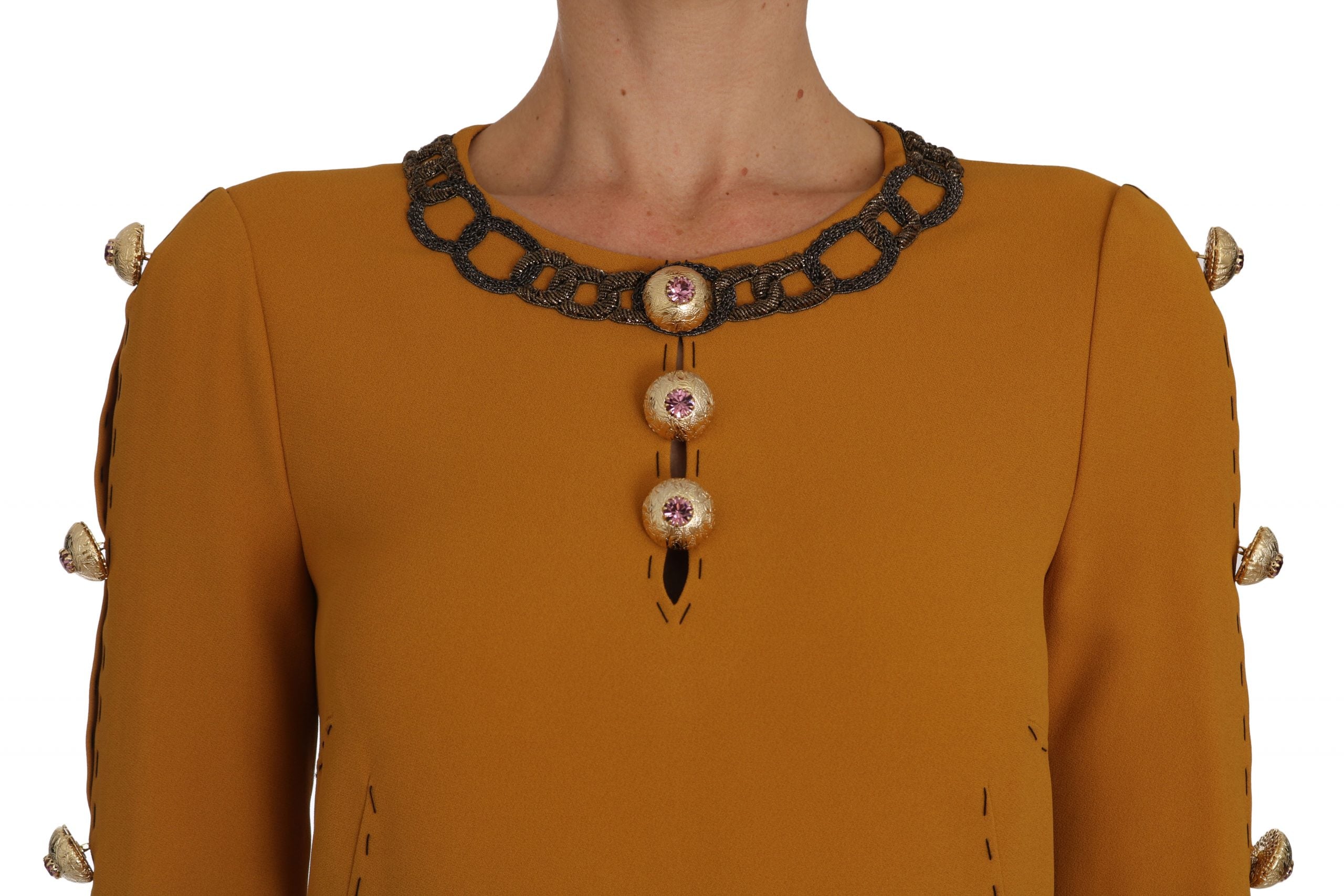 Robe Dolce & Gabbana mini marron