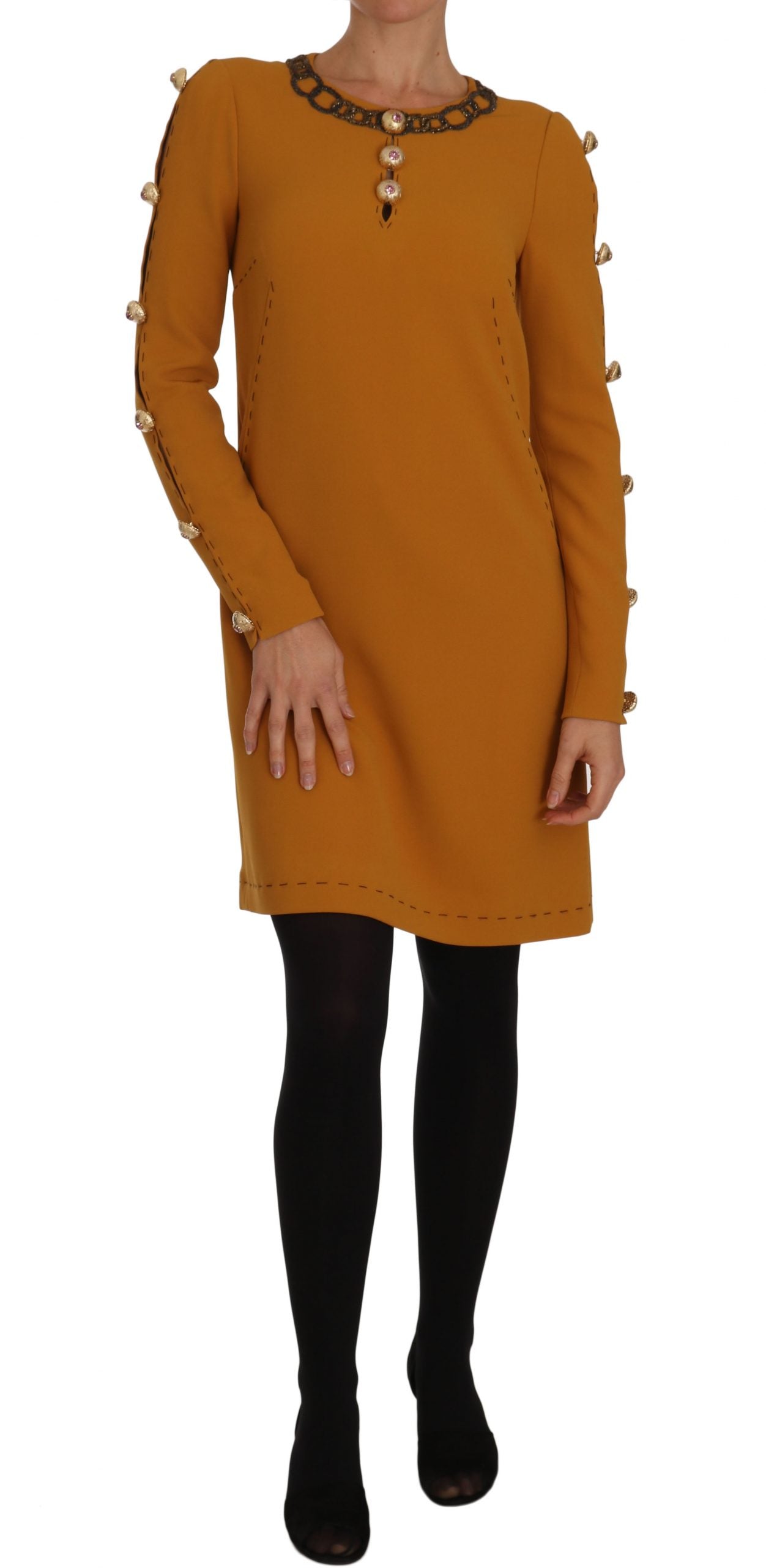 Robe Dolce & Gabbana mini marron