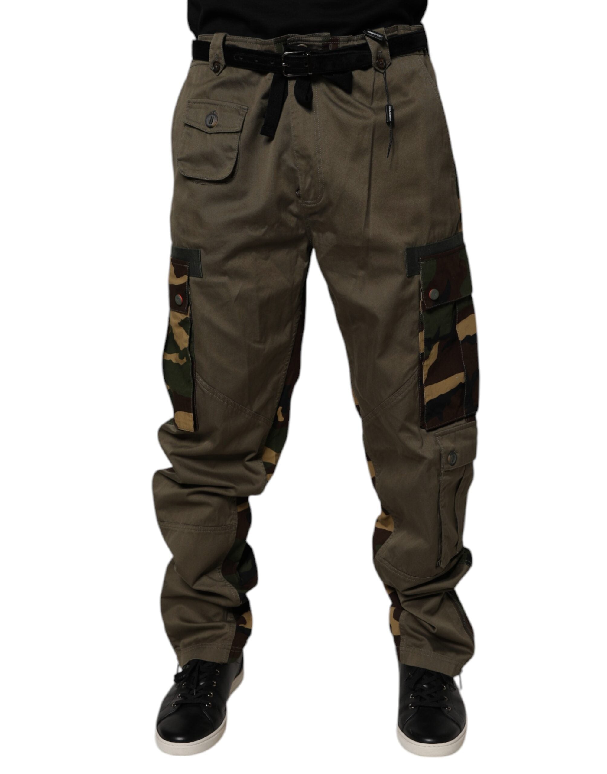 Pantalons Dolce & Gabbana cargo multicolores