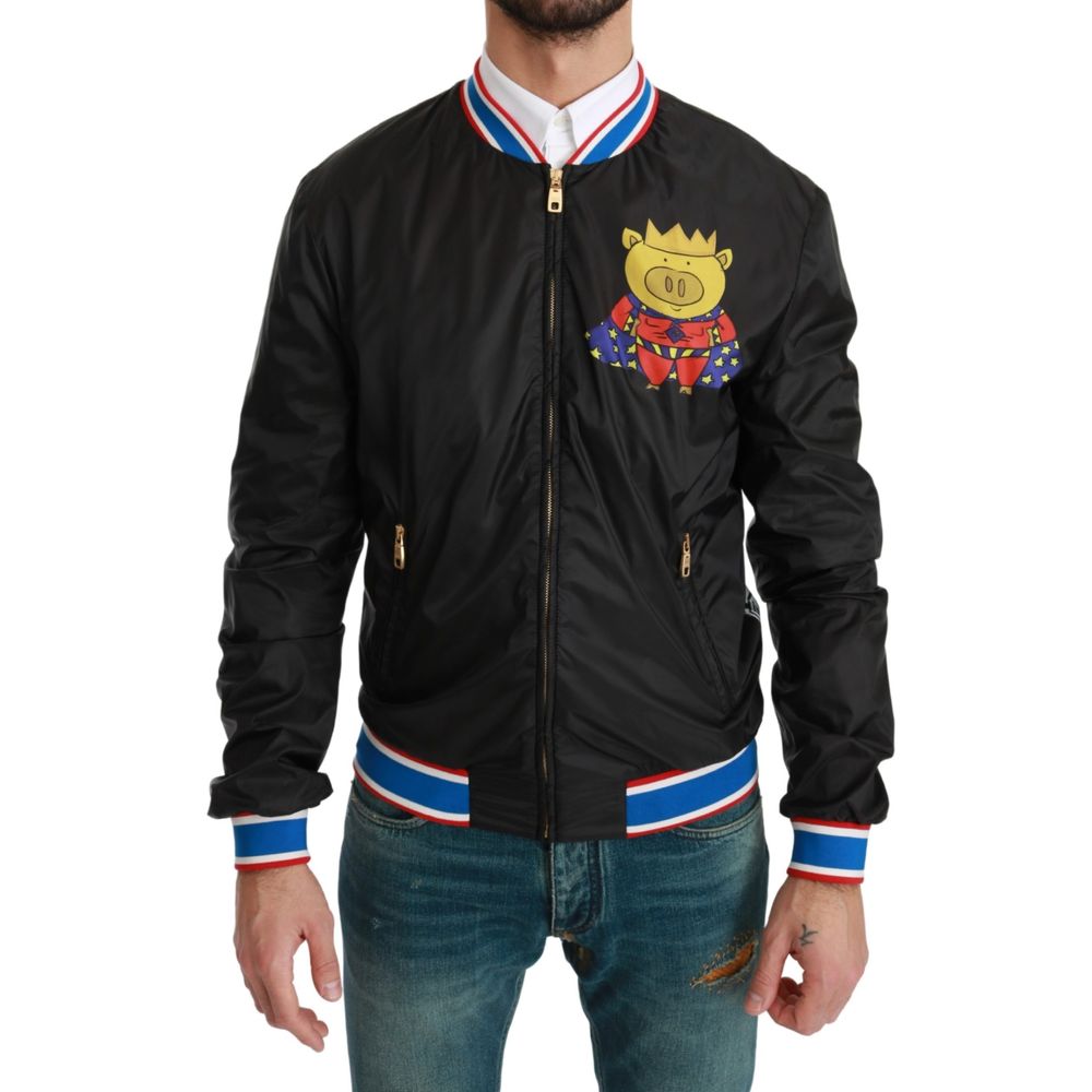 Veste Dolce & Gabbana bomber noire