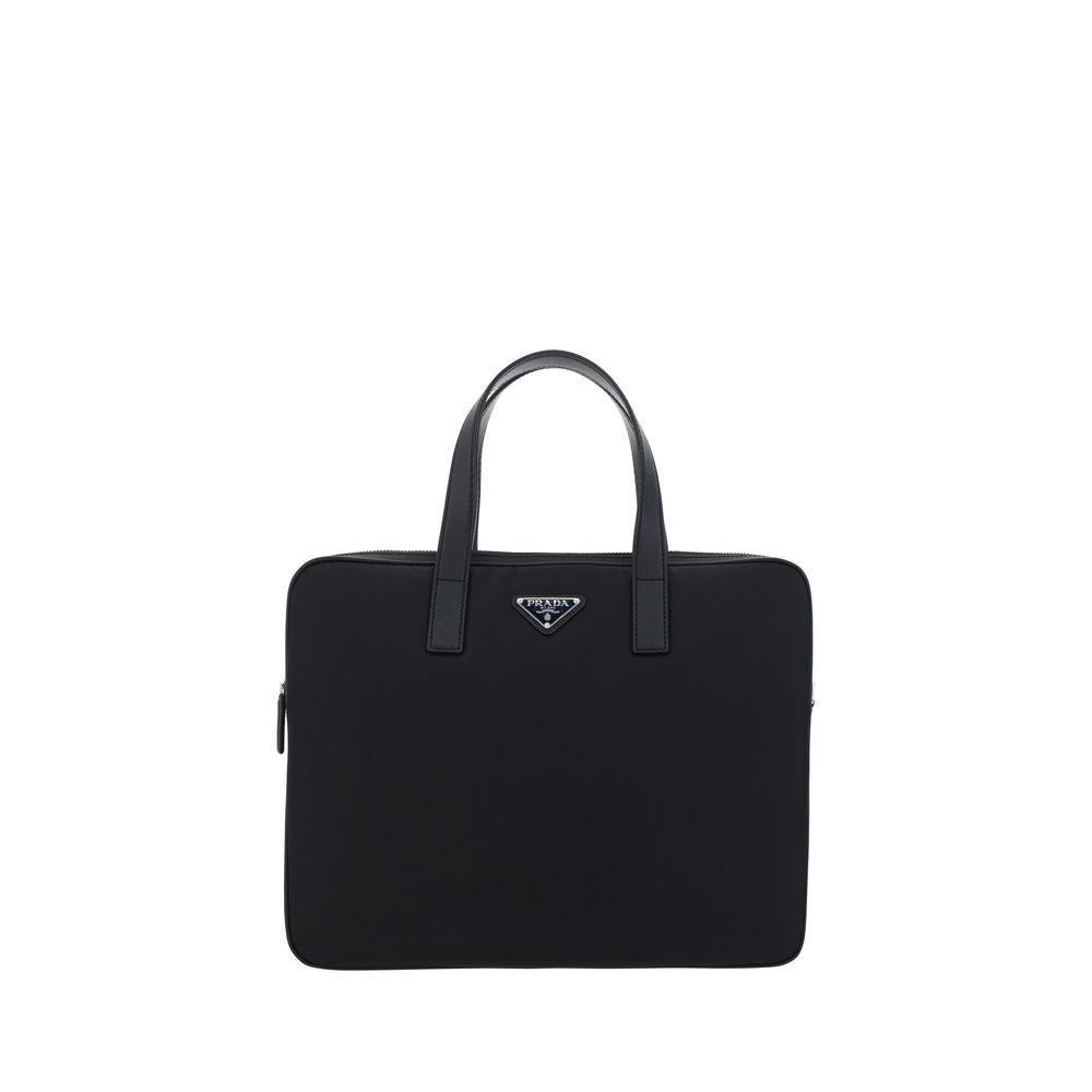 Sac épaule Prada Re-Nylon noir